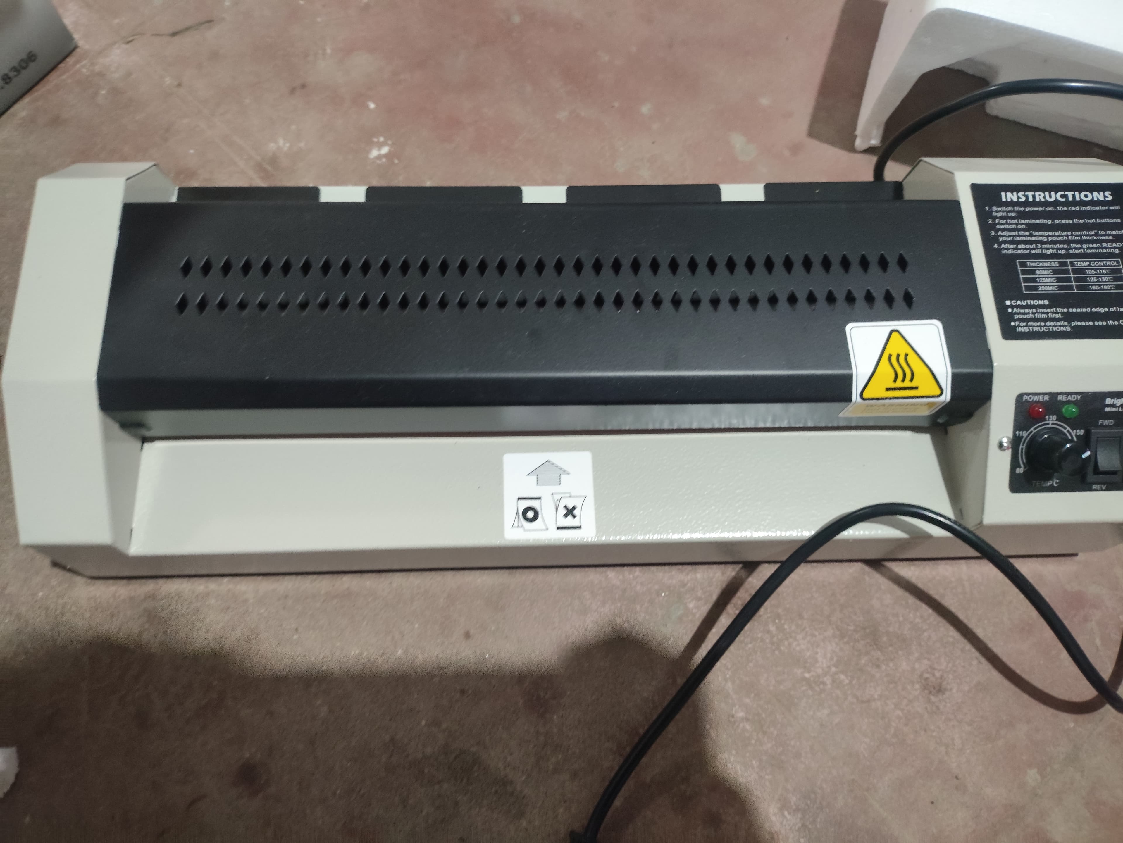 Bright office A3 mini laminating machine  for sale in Hyderabad, Telangana
