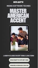 Live American Accent Online Coaching for IT Project Managers for sale in Hyderabad, Telangana