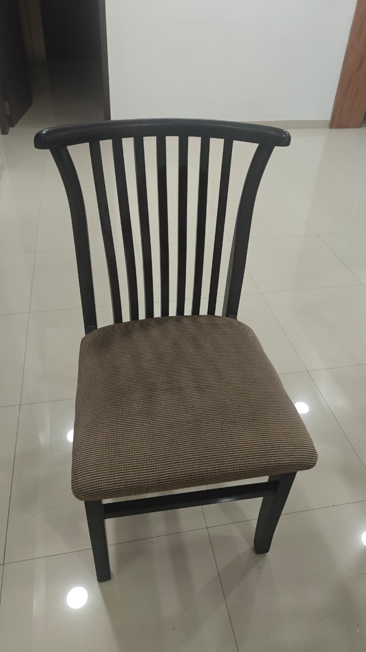 Teakwood 6 seater dining with chairs - Thumbnail 3