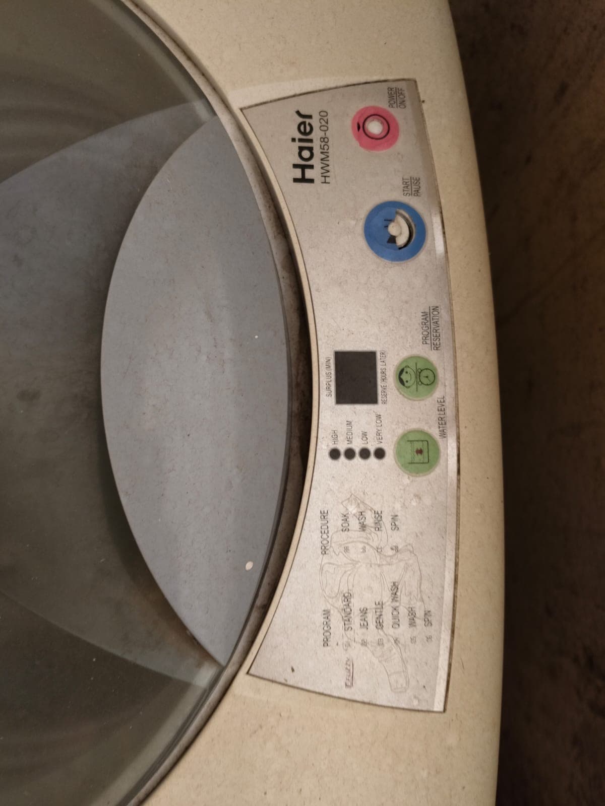 Haier 5.5L fully automatic washing machine for sale in Thane, Maharashtra