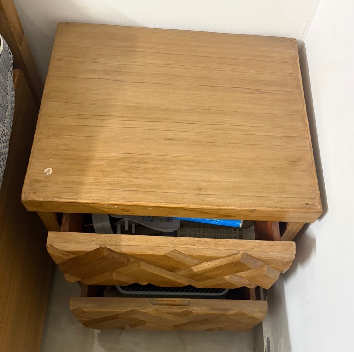Double bed box type with side tables - Thumbnail 3