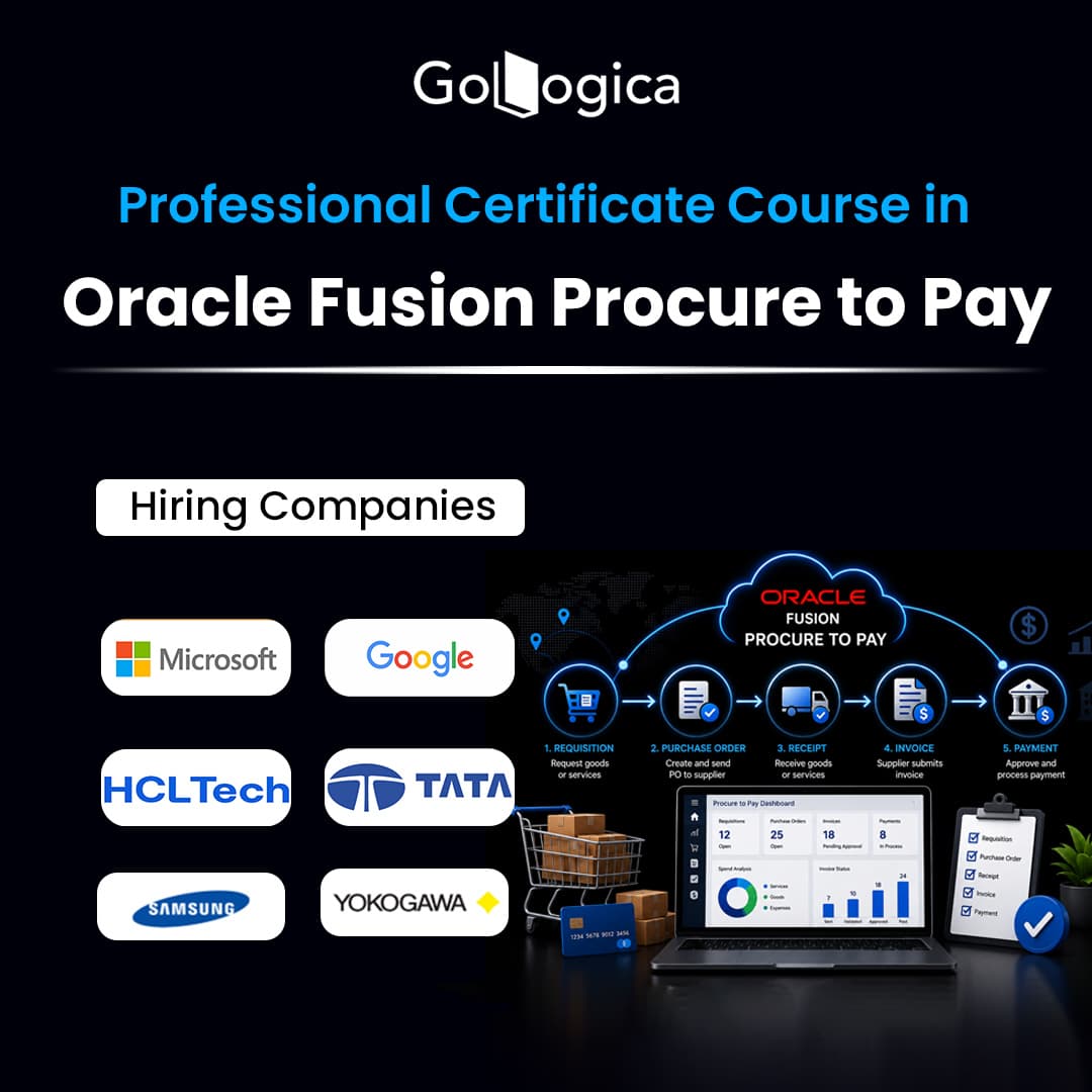 Enhance Your Oracle Fusion PPM Training Skills with Oracle Cloud Projects By GoLogica for sale in uk, Maharashtra