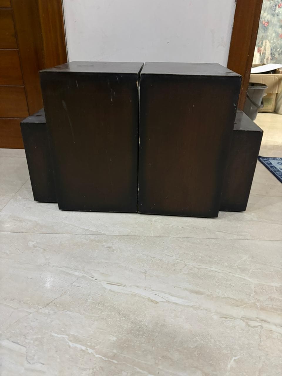 Compact Wooden Side Table/Nightstand - Thumbnail 2