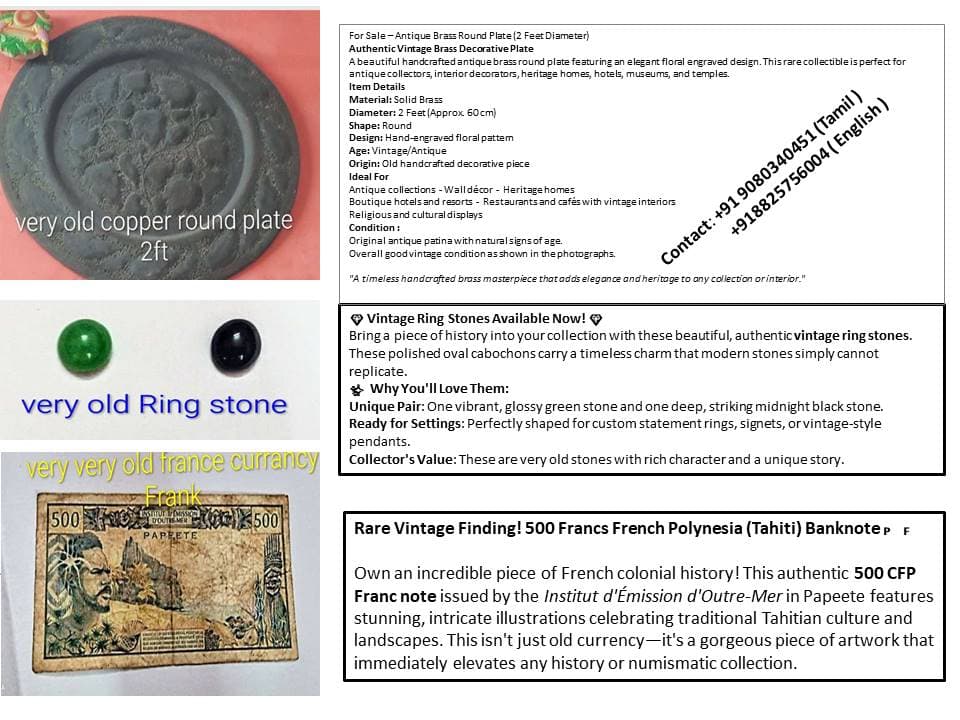 Ver rare Antique Items for Sale - Thumbnail 2