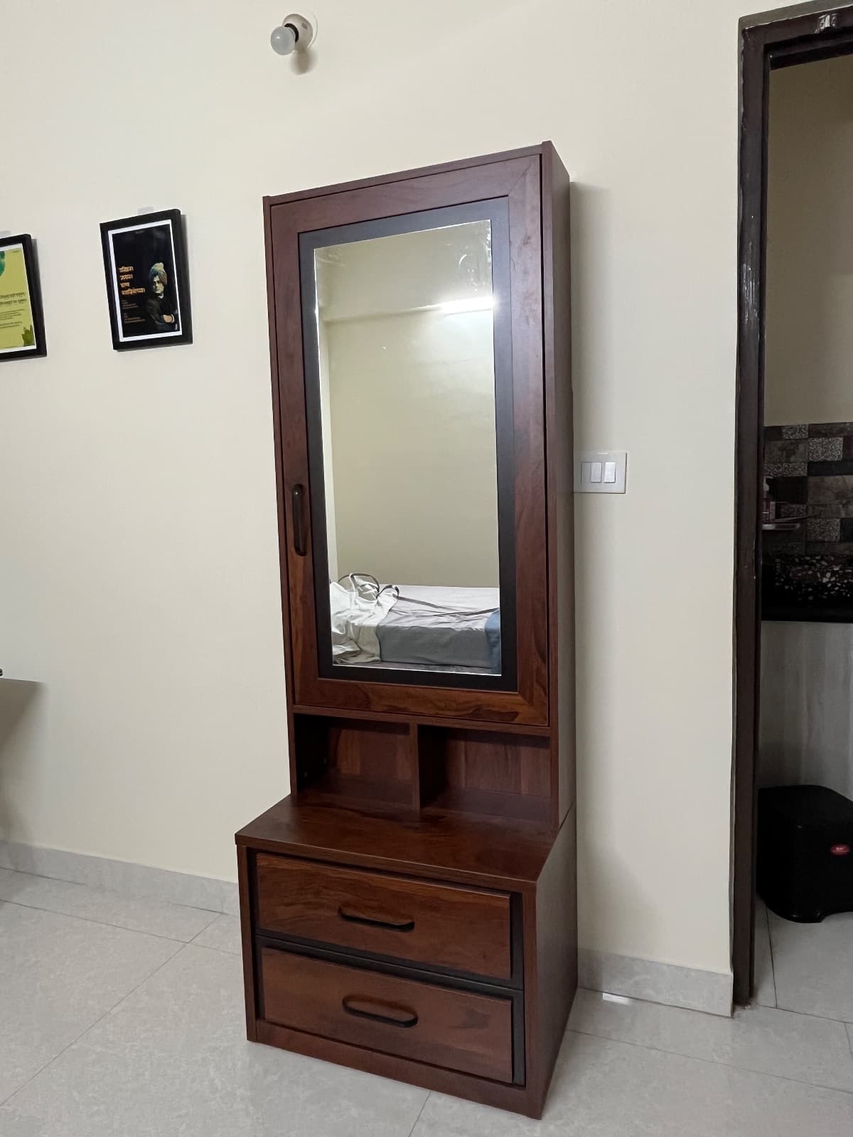 Pepperfry Wooden Dressing Table – Excellent Condition (Active Warranty - Thumbnail 2