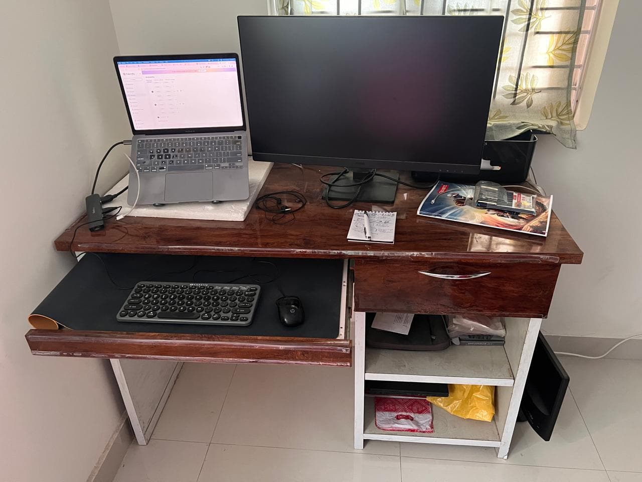 [For Sale] Sturdy 4x2 ft Engineered Wood (MDF) Study & Computer Desk – Gachibowli / 500032 for sale in Hyderabad, Telangana