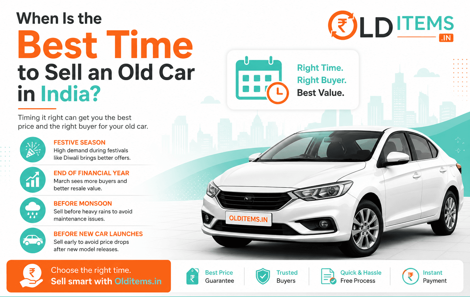 When Is the Best Time to Sell an Old Car in India?