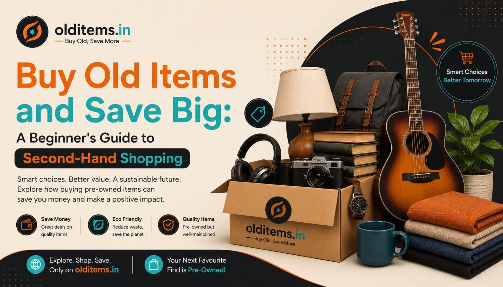 Buy Old Items and Save Big: A Beginner's Guide to Second-Hand Shopping