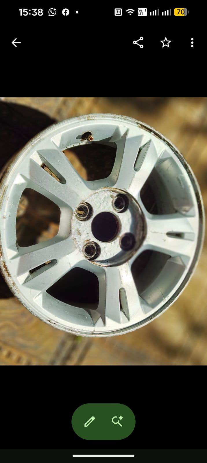 Genuine 14-Inch Hyundai i20 Original Alloy Wheels | Set of 4 | Fits Swift, Dzire, Ertiga & More - Image 1